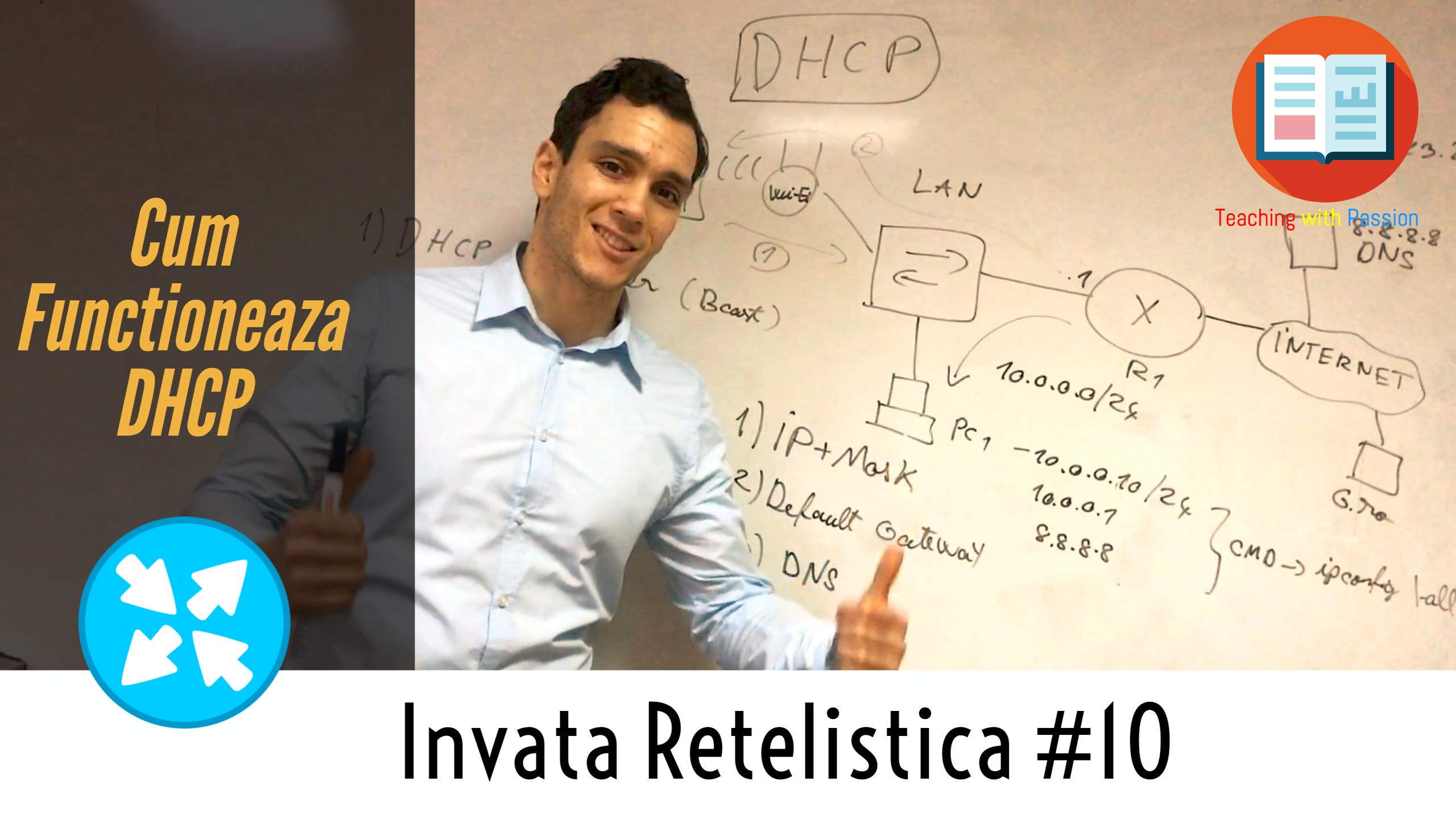 ⁉️ Ce este DHCP si cum se Configureaza un Server DHCP ? | Retelistica #10