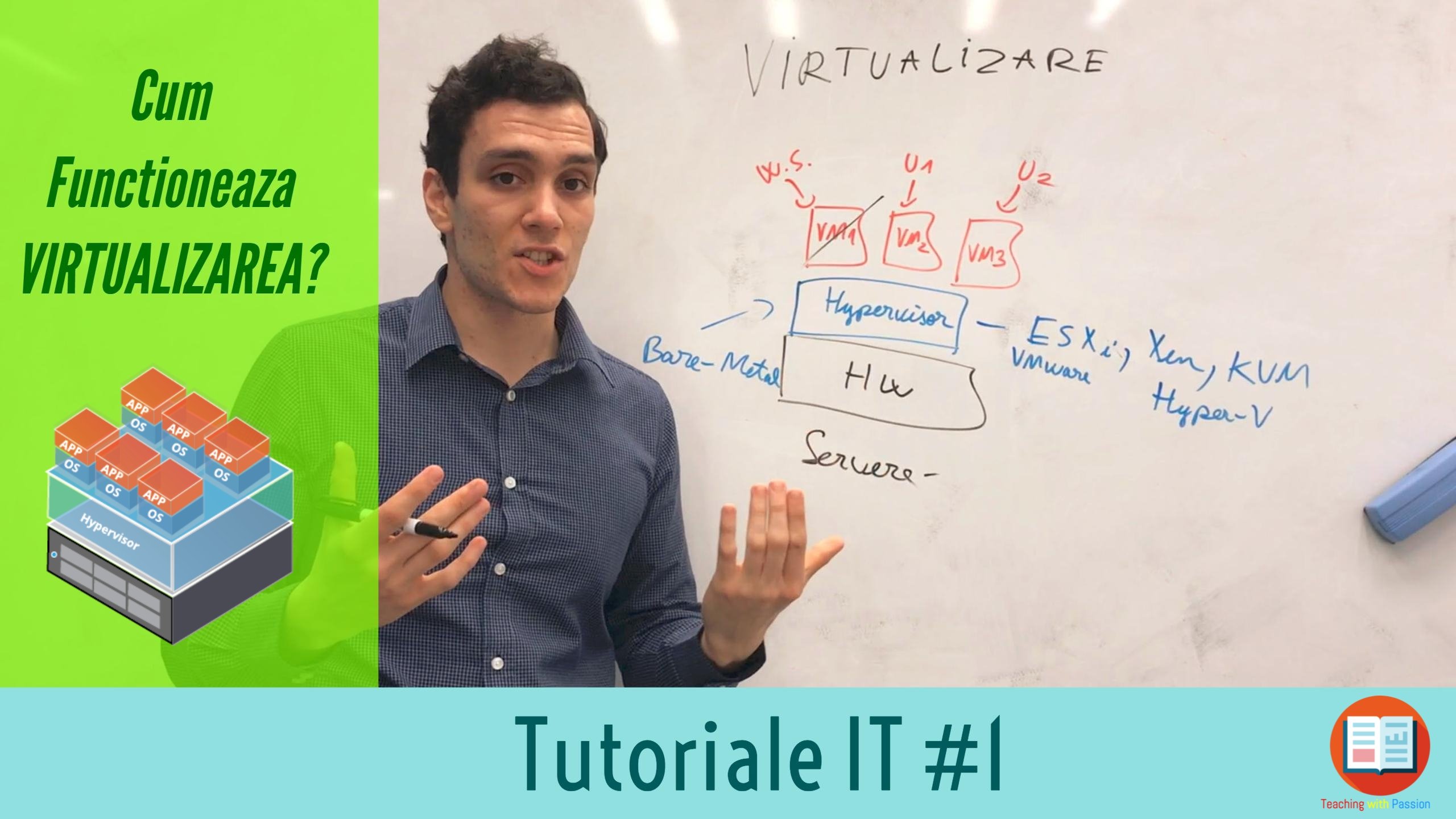 Ce este Virtualizarea si cum Functioneaza pe un Server ? | Tutoriale IT #1
