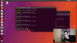 cum sa execut un script in python