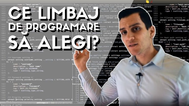 cum sa inveti programare