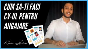 Cum iti faci un CV (perfect) pentru Angajare in 2022 | Europass vs One pager CV ramon nastase